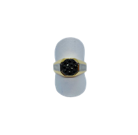 Anello Gioie Gobbo Uomo Anello Uomo in Oro Diamante 0.48 Ct ANOGB108BN048 - ANOGB108BN048